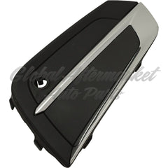 FOG LAMP COVER RH TEXTURED BLACK W/CHROME MOLDING STRIP