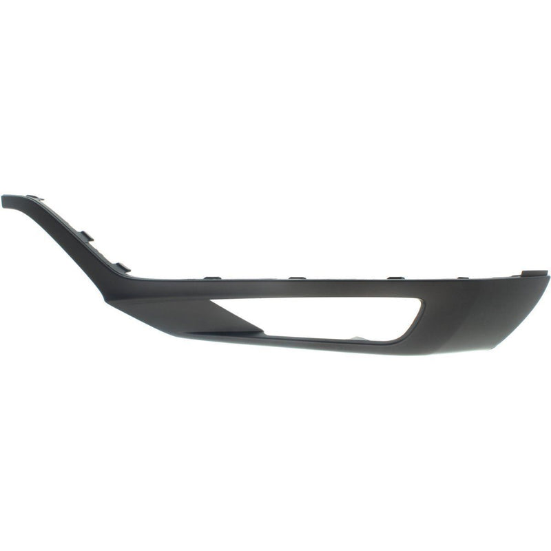 VALANCE OUTER FR LH BLACK PRIEMER FINISH CAPA