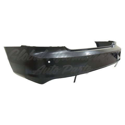 BUMPER RR PRIMED W/4 PARK DISTANCE SENSOR W/O BLIND SPOT