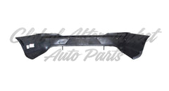 BUMPER RR PRIMED W/2 AUTO PARK SENSOR/2 PARK DISTANCE SENSOR W/O BLIND SPOT BRACKETS