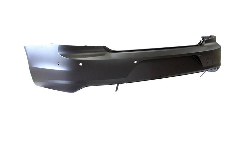 BUMPER RR PRIMED W/2 AUTO PARK SENSOR/2 PARK DISTANCE SENSOR W/O BLIND SPOT BRACKETS