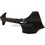 BUMPER RR W/4 PARK ASSIST SENSOR W/O SLOTS FOR CHROME TRIM — photo 3