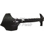 BUMPER RR W/4 PARK ASSIST SENSOR W/O SLOTS FOR CHROME TRIM — photo 4