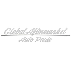 BUMPER MOLDING RR CENTER CHROME FINISH W/DUAL SQUARE EXHAUST