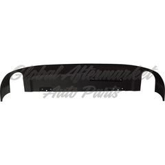 VALANCE RR LOWER TEXTURED BLACK W/ROUND DUAL EXHAUST HOLES W/O TRAILER HITCH