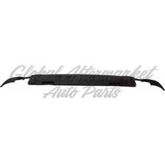 VALANCE RR LOWER TEXTURED BLACK W/ROUND DUAL EXHAUST HOLES W/O TRAILER HITCH