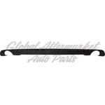 VALANCE RR LOWER TEXTURED BLACK W/ROUND DUAL EXHAUST HOLES W/O TRAILER HITCH — photo 5