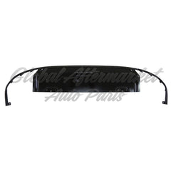 VALANCE RR LOWER BRIGHT BLACK FINISH SQUARE DUAL EXHAUST W/O TRAILER HITCH