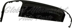 VALANCE RR LOWER BRIGHT BLACK FINISH SQUARE DUAL EXHAUST W/O TRAILER HITCH
