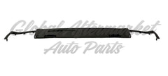 VALANCE RR LOWER BRIGHT BLACK FINISH SQUARE DUAL EXHAUST W/O TRAILER HITCH