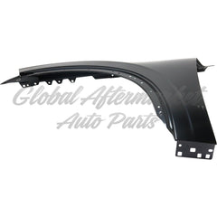 FENDER FR LH ALUMINUM W/O PLUG IN HYB CAPA