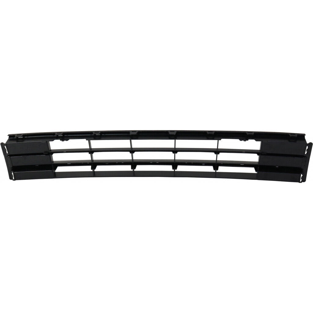 GRILLE LOWER CENTER TEXTURED BLACK W/CHROME BAR W/O SENSOR/GT/R-LINE