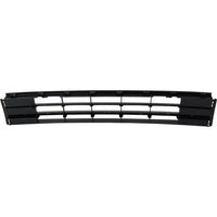GRILLE LOWER CENTER TEXTURED BLACK W/CHROME BAR W/O SENSOR/GT/R-LINE