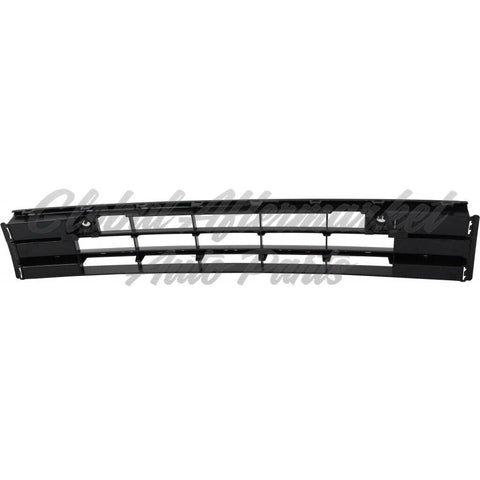 GRILLE LOWER CENTER TEXTURED BLACK W/CHROME BAR W/SENSOR W/O GT/R-LINE
