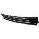 GRILLE LOWER CENTER TEXTURED BLACK W/CHROME BAR W/SENSOR W/O GT/R-LINE — photo 4
