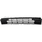 GRILLE LOWER CENTER TEXTURED BLACK W/CHROME BAR W/SENSOR W/O GT/R-LINE — photo 1