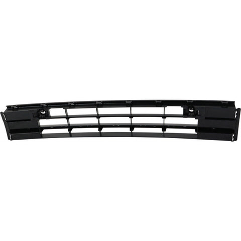 GRILLE LOWER CENTER TEXTURED BLACK W/CHROME BAR W/SENSOR W/O GT/R-LINE