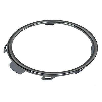 FOG LAMP TRIM RING FR LH CHROME W/O R MODEL