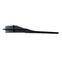 GRILLE LOWER END CAP PIECE FR LH TEXTURED W/O ENGINE PRE-HEAT