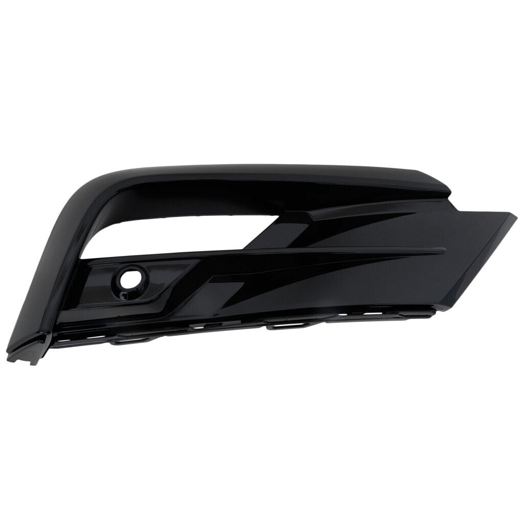 GRILLE FR RH UPPER PTD GLOSS BLACK W/O HOLE FILLER