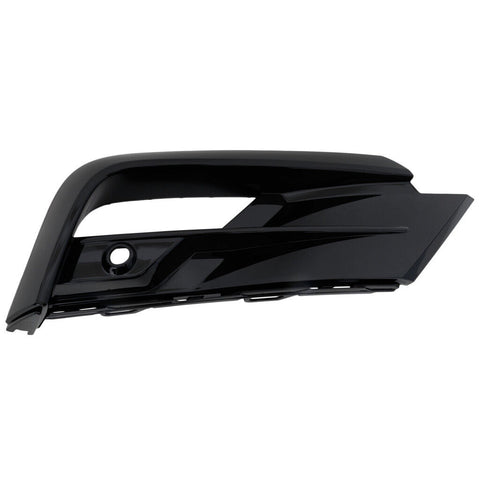 GRILLE FR RH UPPER PTD GLOSS BLACK W/O HOLE FILLER