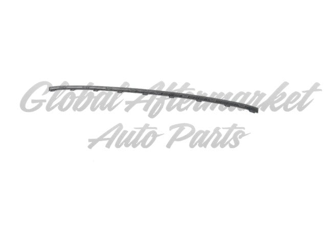 BUMPER MOLDING FR CENTER TEXTURED BLACK