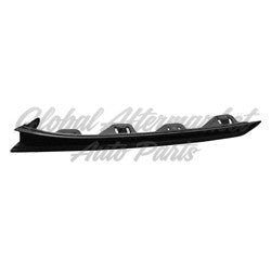 BUMPER MOULDING FR LH TEXTURED BLACK EXTENDS OUTWARD FROM LOWER GRILLE