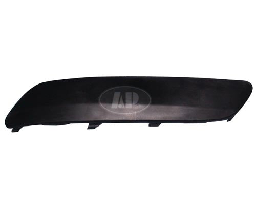 BUMPER MOULDING RH BLACK W/O HEADLAMP WASHERS