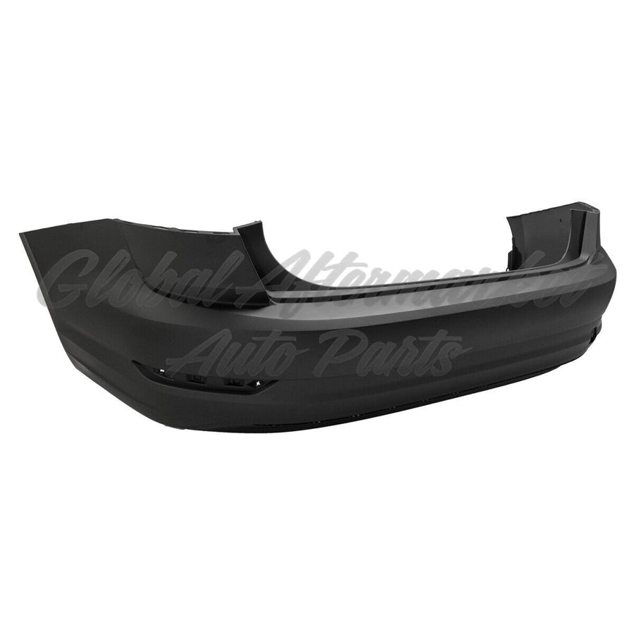 BUMPER RR (INTEGRAL VALANCE 1-PC STYLE) W/O SENSOR FOR SDN EXCLUDE GLI/SEL PREMIUM/R-LINE MODEL