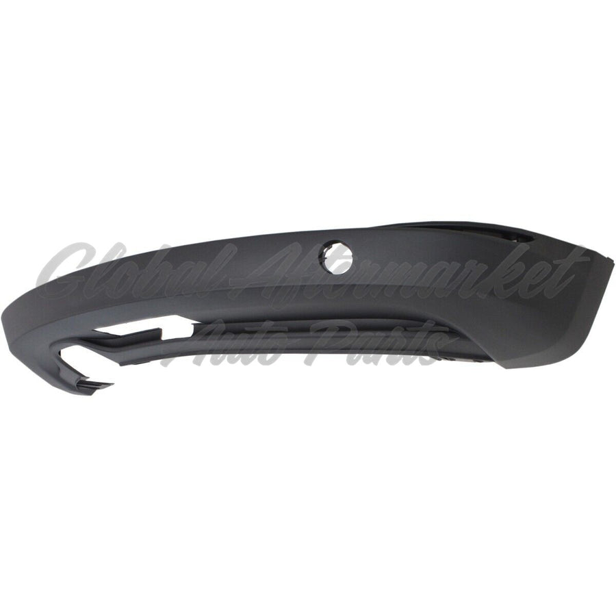 BUMPER RR LOWER TEXTURED BLACK W/O SENSOR/R-LINE W/HITCH HOLE