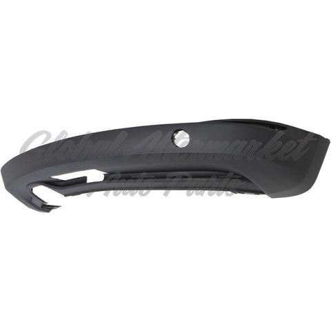 BUMPER RR LOWER TEXTURED BLACK W/O SENSOR/R-LINE W/HITCH HOLE CAPA