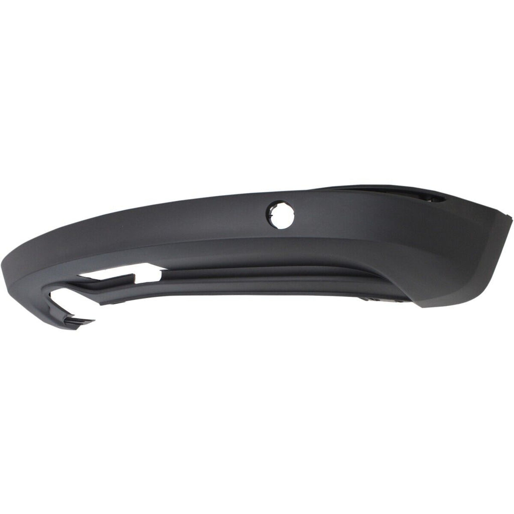 BUMPER RR LOWER TEXTURED BLACK W/O SENSOR/R-LINE W/HITCH HOLE