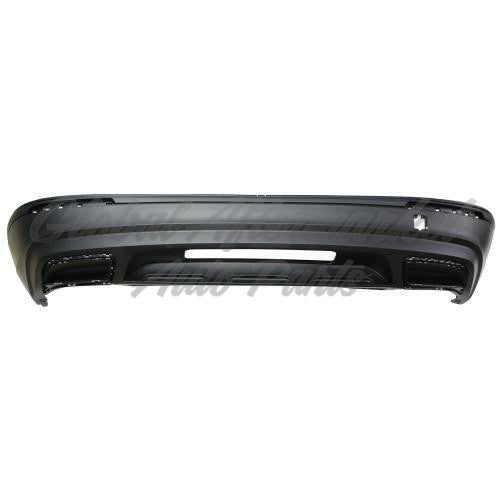 BUMPER RR LOWER TEXTURED W/O SENSOR/R-LINE W/HITCH HOLE/SLOTS FOR CHROME MOULDING CAPA