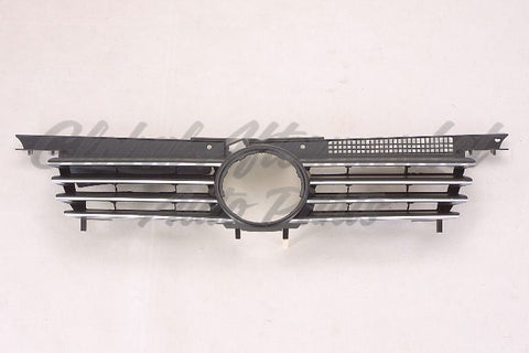 GRILLE MATTE BLACK W/CHROME