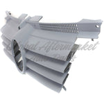 GRILLE MATTE BLACK W/CHROME — photo 2