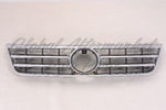GRILLE SATIN-BLACK W/CHROME FRAME PLASTIC — photo 1