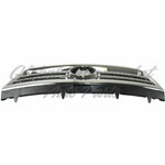GRILLE SATIN-BLACK W/CHROME FRAME PLASTIC — photo 4