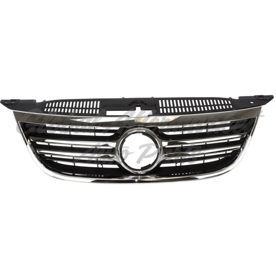 GRILLE BLACK W/ CHROME MOULDING