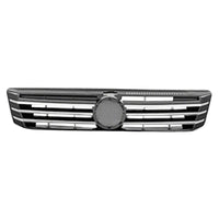 GRILLE PAINTED-BLACK W/6 VERTICAL CHROME MLDG STRIPS