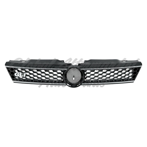 GRILLE BLACK/CHROME W/HONEYCOMB MESH