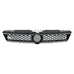 GRILLE BLACK/CHROME W/HONEYCOMB MESH — photo 2