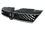 GRILLE BLACK/CHROME W/HONEYCOMB MESH — photo 3