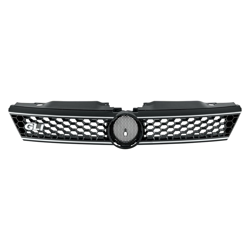 GRILLE BLACK/CHROME W/HONEYCOMB MESH
