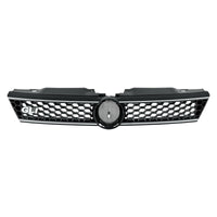 GRILLE BLACK/CHROME W/HONEYCOMB MESH