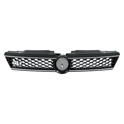 GRILLE BLACK/CHROME W/HONEYCOMB MESH