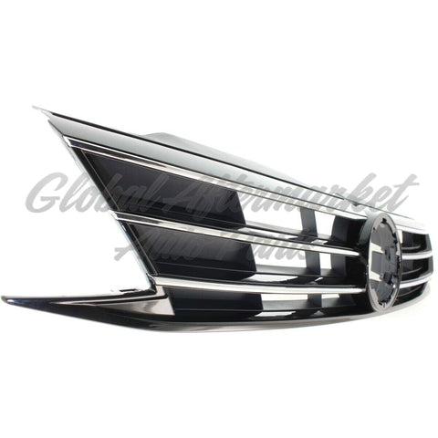 GRILLE BLACK W/CHROME MOULDING EXCLUDE GLI W/COLLISION WARNING SDN SAME AS VW1200165
