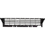 GRILLE CENTER LOWER SATIN BLACK W/O SENSOR — photo 1