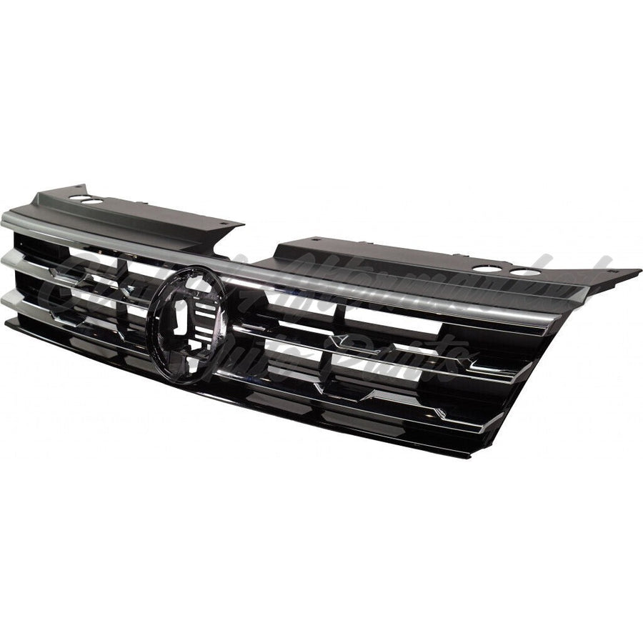 GRILLE BLACK W/CHROME TRIM/COLLISION WARNING W/O R-LINE CAPA