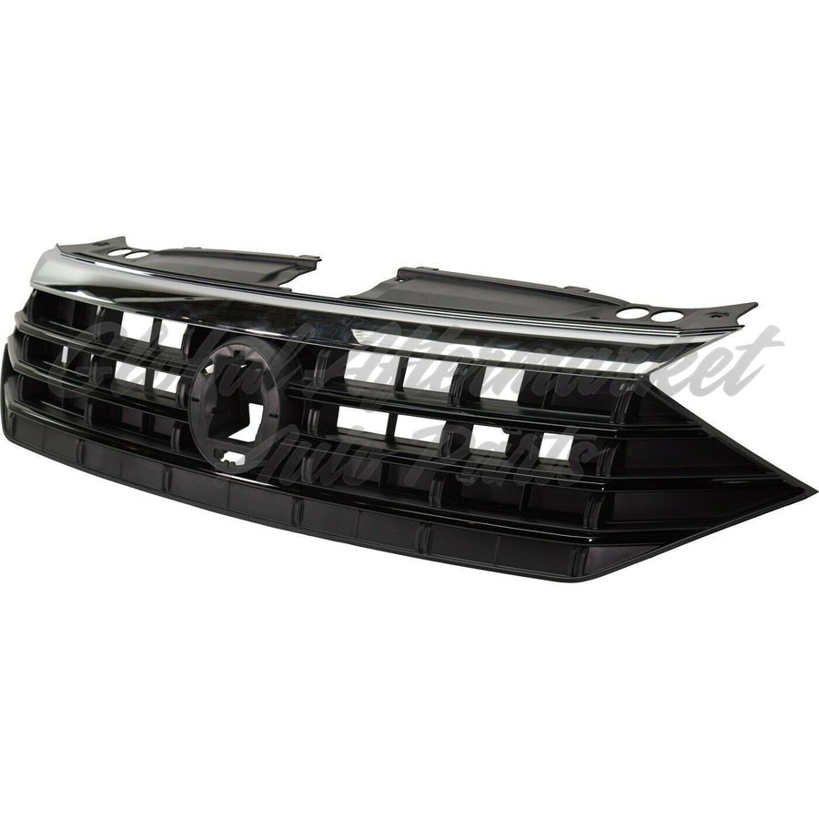 GRILLE CHROME UPPER MOULDING/BLACK LOWER MOULDING FOR R-LINE MODEL