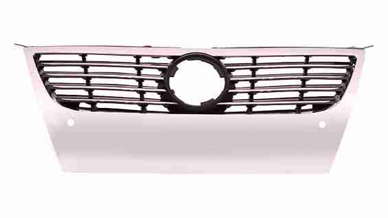GRILLE BLACK W/CHROME MLDG W/DISTANCE SENSOR